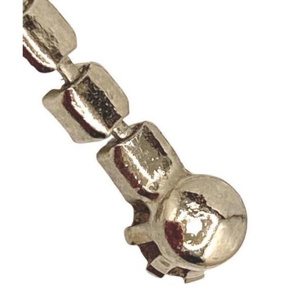 Vintage Rhinestone Necklace with shepherds hook clasp - Picture 10 of 10